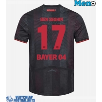 Bayer Leverkusen Eliesse Ben Seghir #17 Replica Home Shirt 2025-26 Short Sleeve